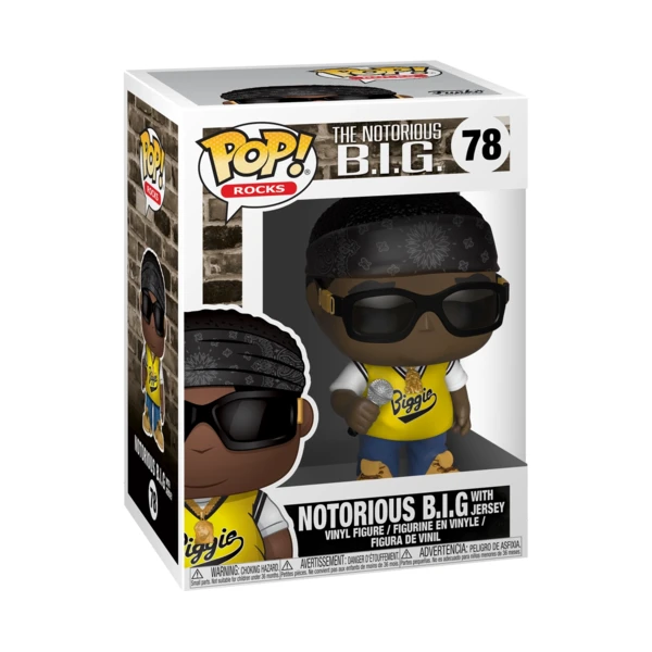 Funko Pop! Notorious B.I.G. With Jersey,  Music