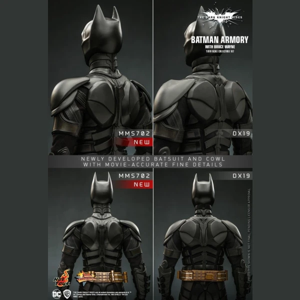 Hot Toys Batman Armory with Bruce Wayne, The Dark Knight Rises