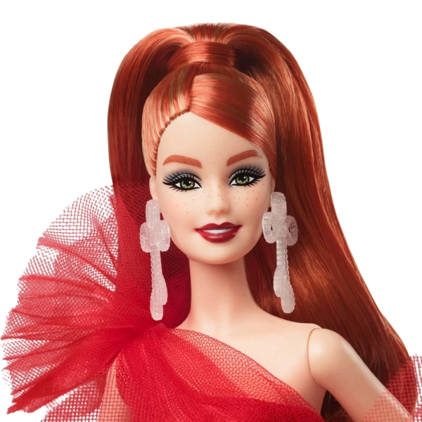 Barbie 2024 Holiday, Red Hair (Walmart exclusive), 2024 Holiday Barbie