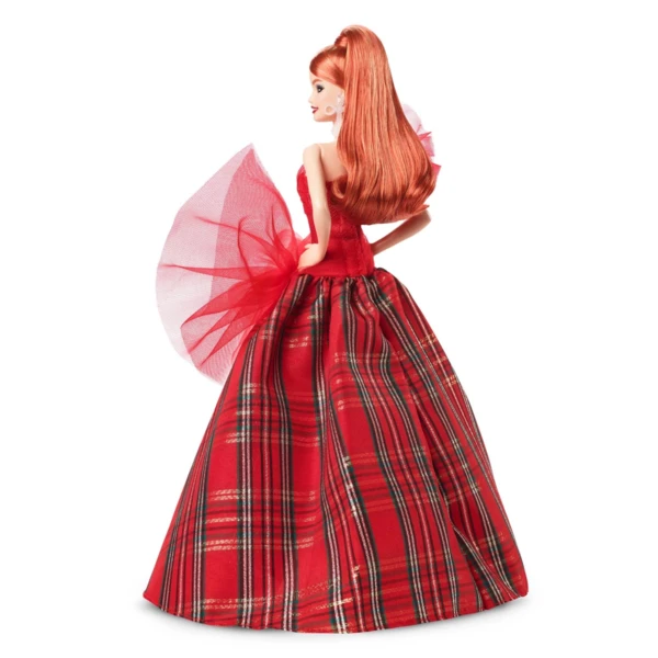 Barbie 2024 Holiday, Red Hair (Walmart exclusive), 2024 Holiday Barbie