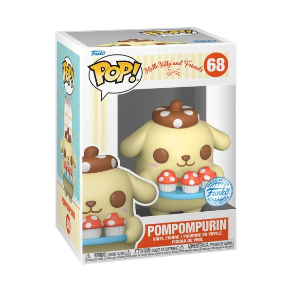 Funko Pop! Pompompurin (With Tray), Sanrio collection, Hello Kitty And Friends