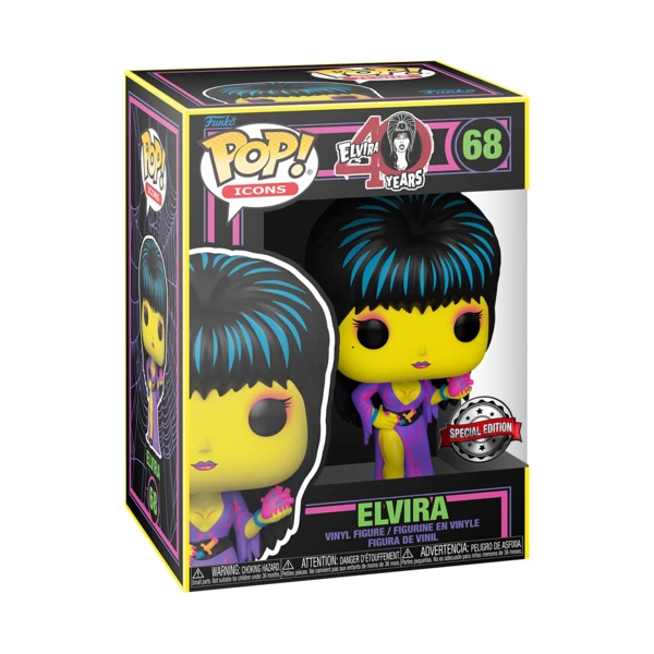 Funko Pop! Elvira (Black Light)