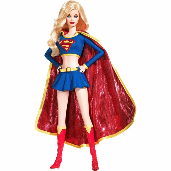 Barbie 2008 Supergirl, DC Superheroes