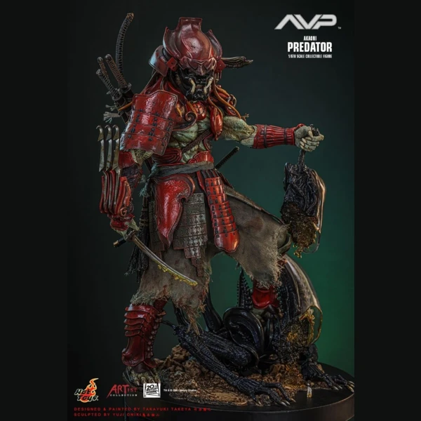 Hot Toys Akaoni Samurai Predator, Alien vs Predator 