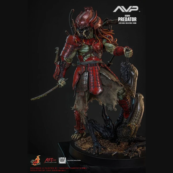 Hot Toys Akaoni Samurai Predator, Alien vs Predator 