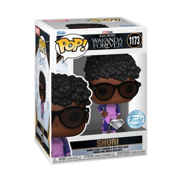 Funko Pop! Shuri In Purple Suit (Diamond), Black Panther: Wakanda Forever