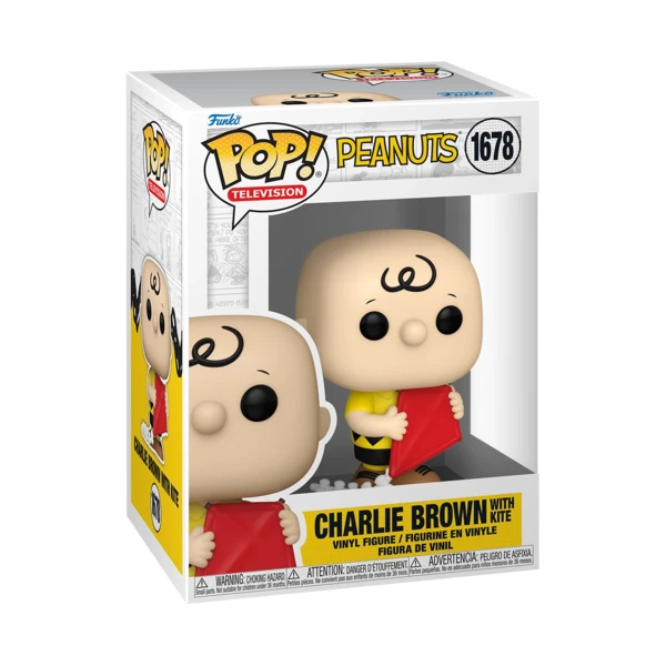 Funko Pop! Charlie Brown With Kite, Peanuts