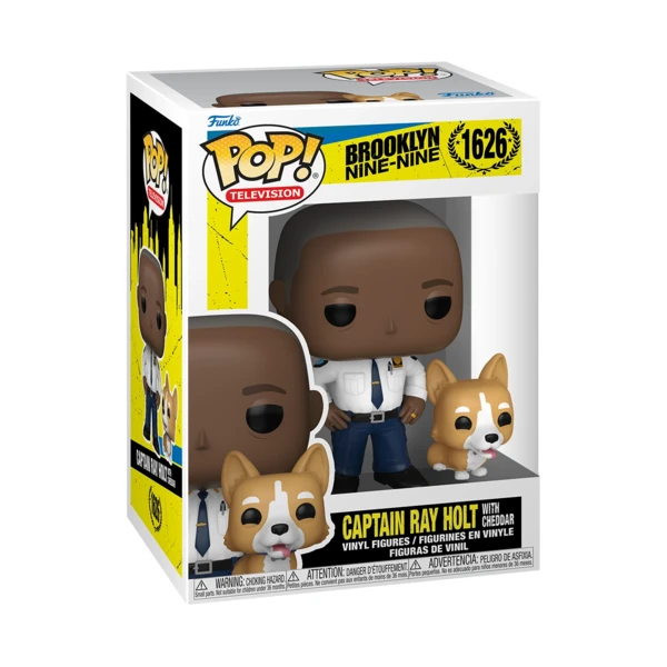 Funko Pop! Captain Ray Holt With Cheddar, Brooklyn Nine-Nine