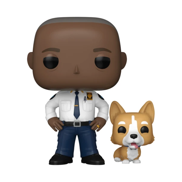 Funko Pop! Captain Ray Holt With Cheddar, Brooklyn Nine-Nine