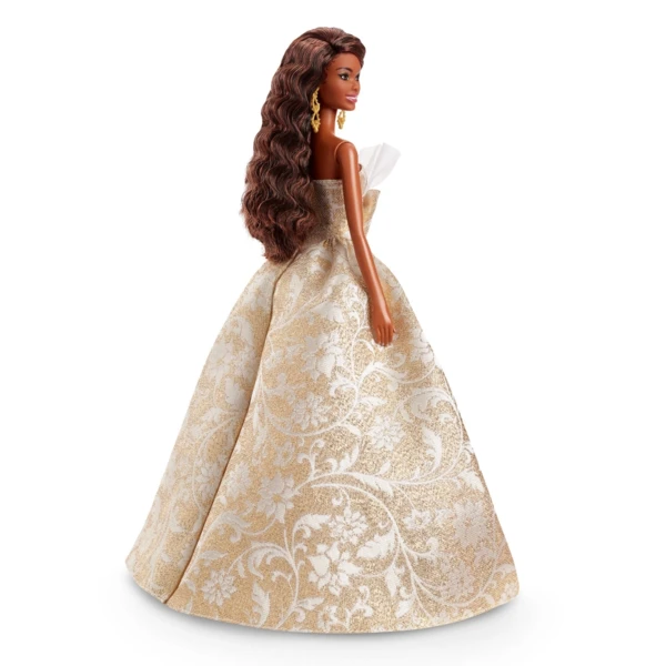 2025 Holiday Barbie, Brown Wavy Hair