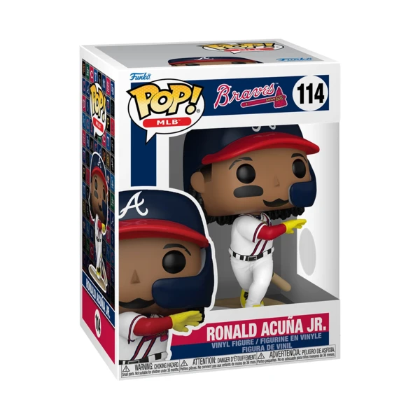 Funko Pop! Ronald Acuna Jr, Mlb: Braves