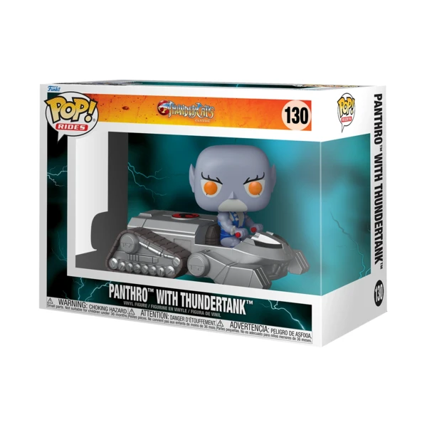 Funko Pop! RIDE Panthro With Thundertank, Thundercats Classic