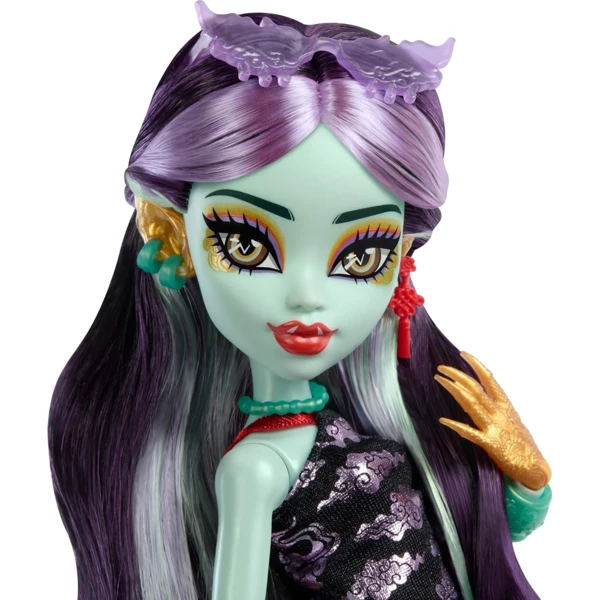 Monster High Jinafire Long (Dragon) with pet “Yun Yun”, Students. G3