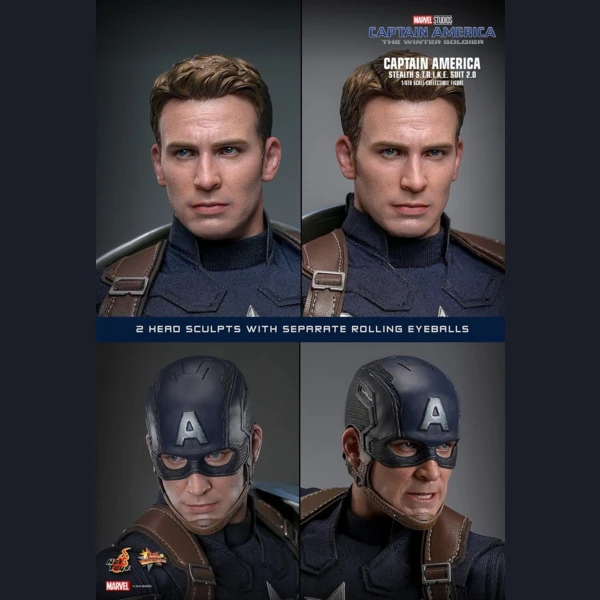 Hot Toys Captain America (Stealth S.T.R.I.K.E. Suit) 2.0, Captain America: The Winter Soldier