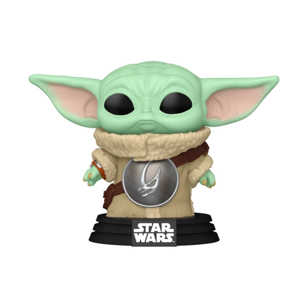 Funko Pop! Grogu with Mudhorn Chest Armor, Star Wars: The Mandalorian