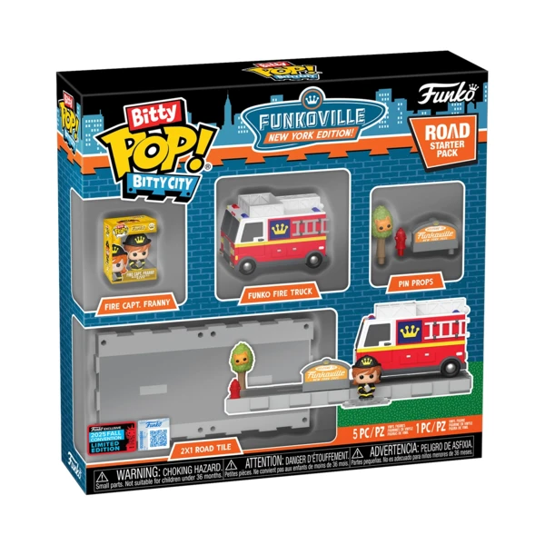 Funko Pop! Bitty City Road Starter Pack, Bitty Pop!