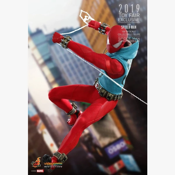 Hot Toys Spider-Man (Scarlet Spider Suit), Marvel's Spider-Man
