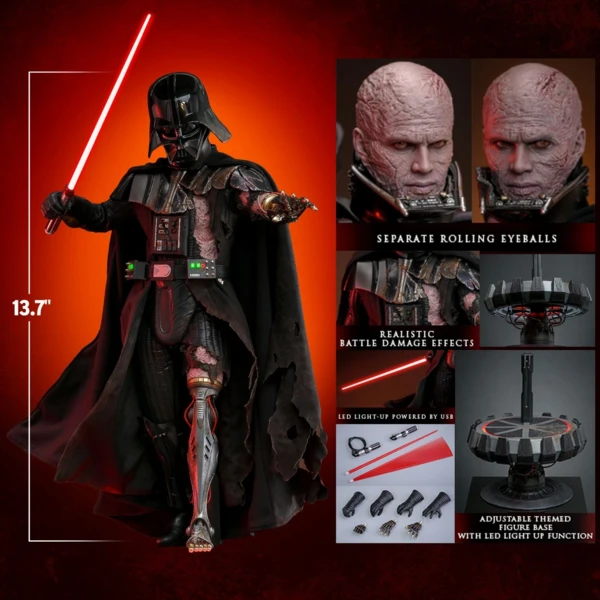 Hot Toys Star Wars - Darth Vader (Battle Damaged)