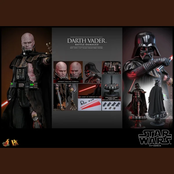 Hot Toys Star Wars - Darth Vader (Battle Damaged)