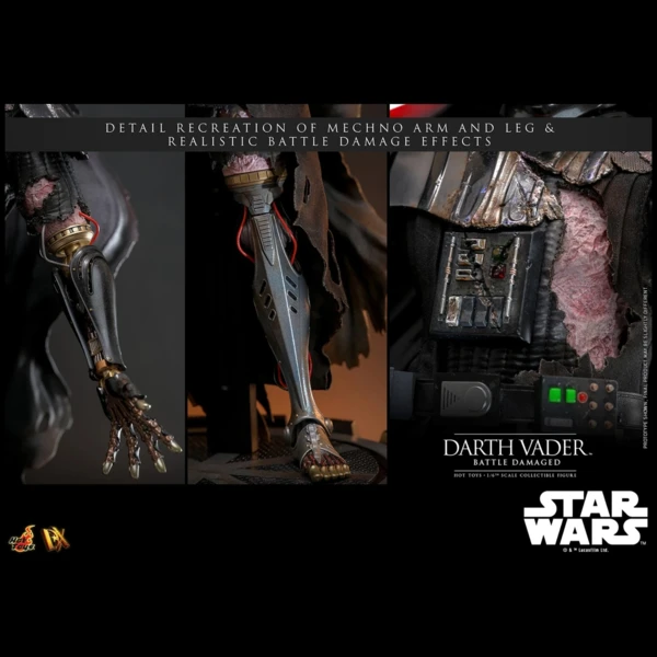Hot Toys Star Wars - Darth Vader (Battle Damaged)