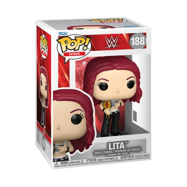 Funko Pop! Lita with Championship Belt, WWE