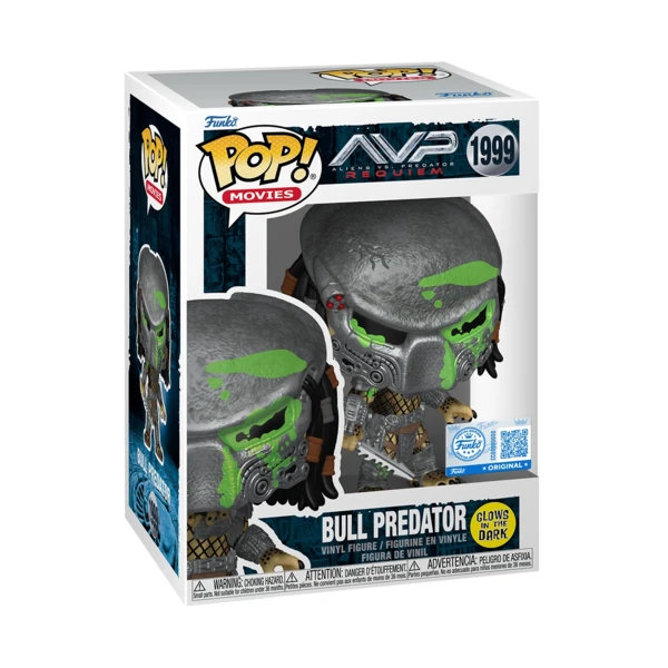 Funko Pop! Bull Predator (Glow), Movies & TV