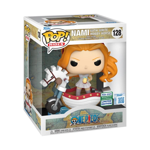 Funko Pop! Nami With White Hobby Horse, One Piece