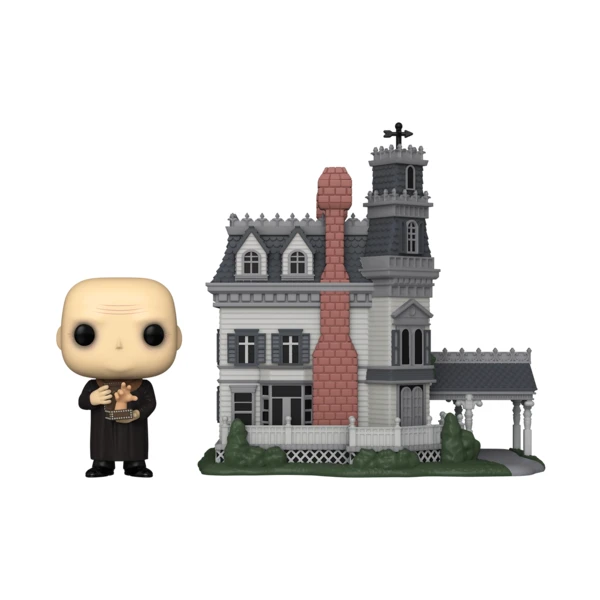 Funko Pop! TOWN Uncle Fester And Addams Family Mansion, The Addams Family