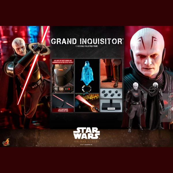 Hot Toys Star Wars: Obi-Wan Kenobi - Grand Inquisitor (Deluxe)
