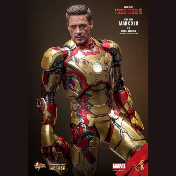 Hot Toys Iron Man Mark XLII (2.0) (Deluxe Version), Iron Man 2