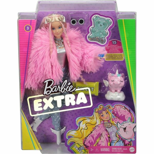 Barbie Extra Doll #3 with Crimped Hair