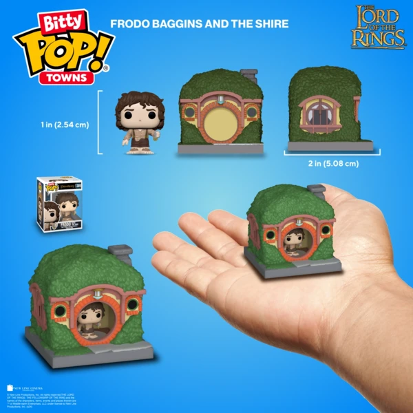 Funko Pop! Frodo Baggins and The Shire, Lord Of The Rings