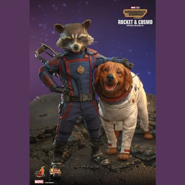 Hot Toys Rocket and Cosmo, Guardians of the Galaxy Vol. 3