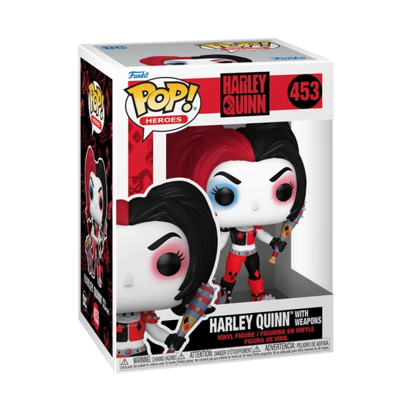 Funko Pop! Harley Quinn With Weapons, Harley Quinn: 30th Anniversary