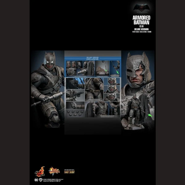 Hot Toys Armored Batman (2.0) Deluxe Version, Batman v Superman: Dawn of Justice