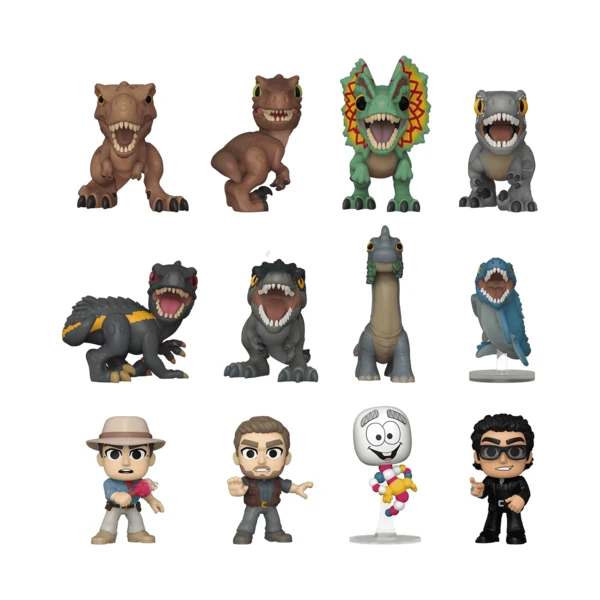 Funko Pop! Jurassic Park Mystery Minis, Mini Figures