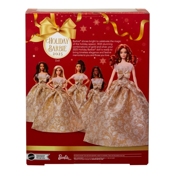 2025 Holiday Barbie, Rad Hair