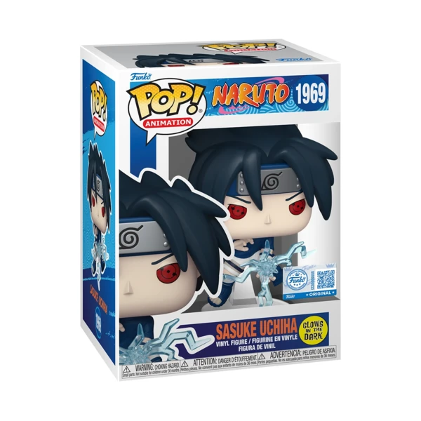 Funko Pop! Sasuke Uchiha (Child) (Glow), Naruto: Shippuden