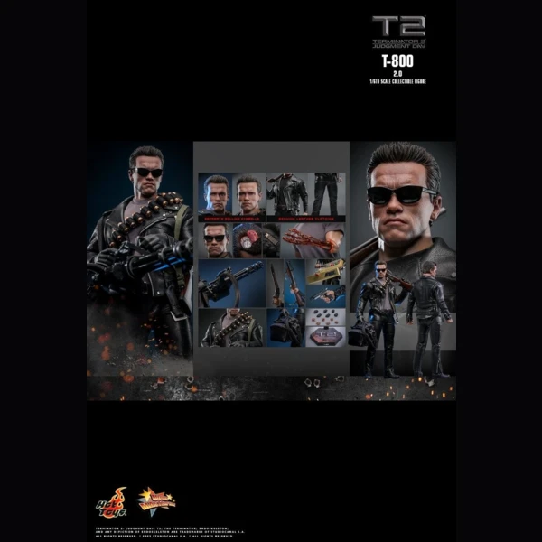 Hot Toys T-800 (2.0), Terminator 2: Judgment Day