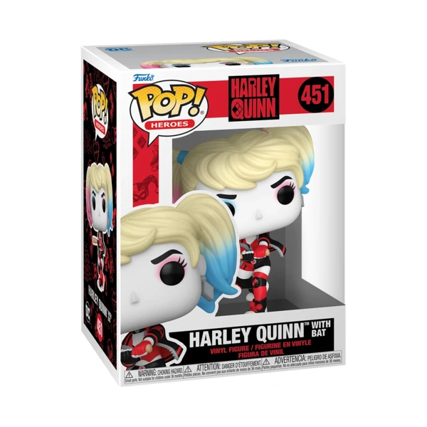 Funko Pop! Harley Quinn With Bat, Harley Quinn: 30th Anniversary