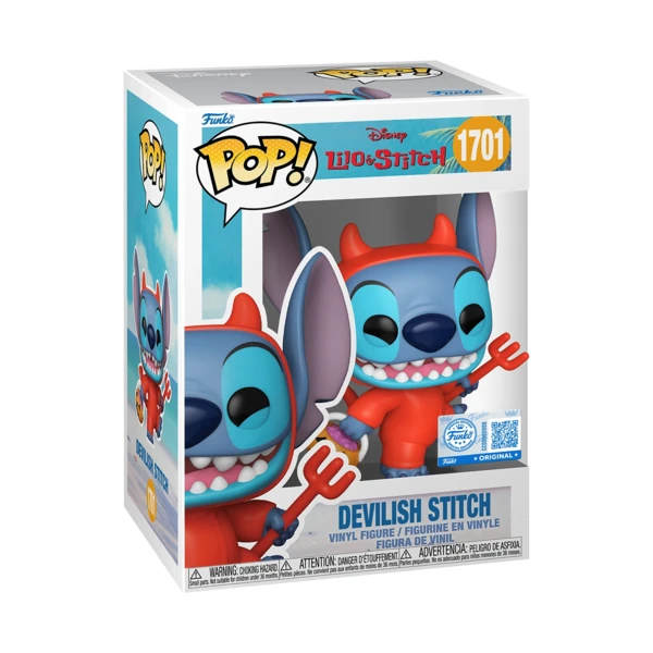 Funko Pop! Devilish Stitch, Disney