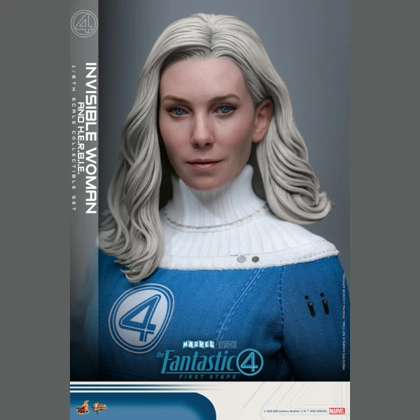 Hot Toys The Fantastic Four: First Steps - Invisible Woman & HERBIE (Deluxe)