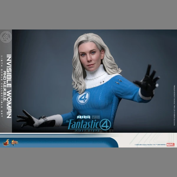 Hot Toys The Fantastic Four: First Steps - Invisible Woman & HERBIE (Deluxe)