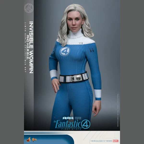 Hot Toys The Fantastic Four: First Steps - Invisible Woman & HERBIE (Deluxe)