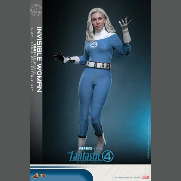 Hot Toys The Fantastic Four: First Steps - Invisible Woman & HERBIE (Deluxe)