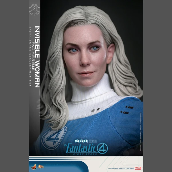 Hot Toys The Fantastic Four: First Steps - Invisible Woman & HERBIE (Deluxe)