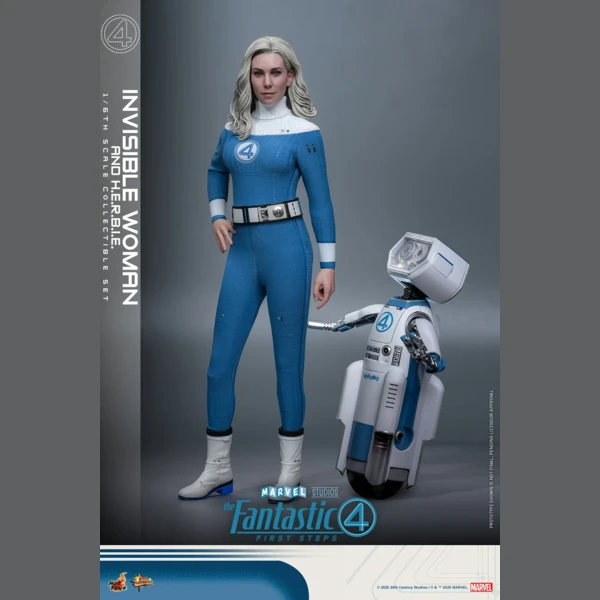 Hot Toys The Fantastic Four: First Steps - Invisible Woman & HERBIE (Deluxe)