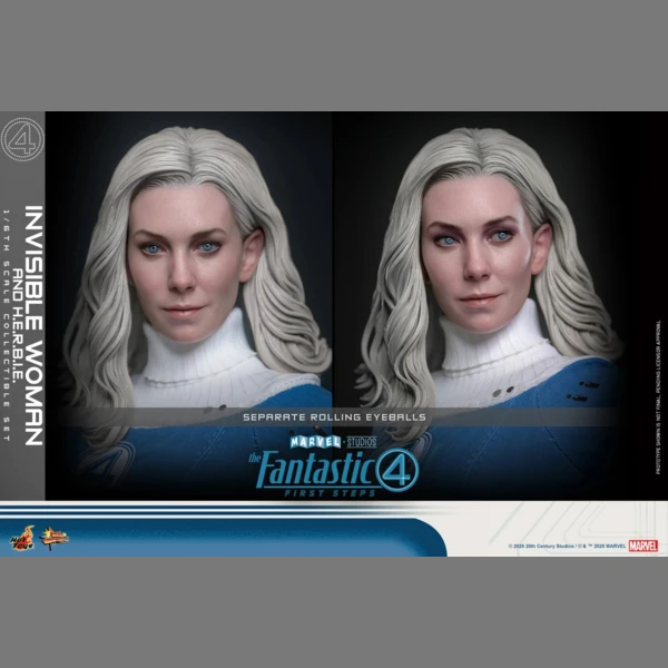 Hot Toys The Fantastic Four: First Steps - Invisible Woman & HERBIE (Deluxe)