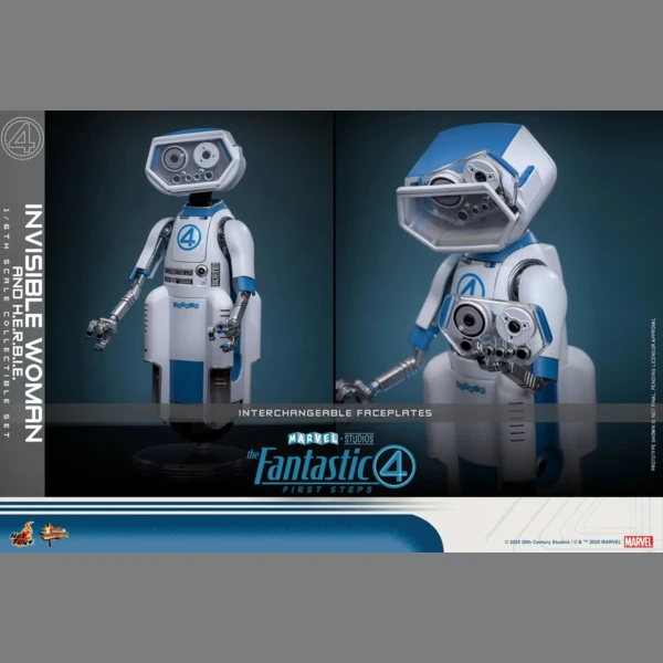 Hot Toys The Fantastic Four: First Steps - Invisible Woman & HERBIE (Deluxe)