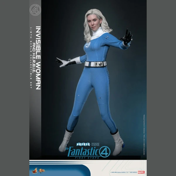 Hot Toys The Fantastic Four: First Steps - Invisible Woman & HERBIE (Deluxe)